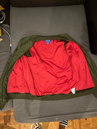 Chaqueta Adidas acolchada verde