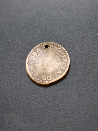 Moneda Medio Real Província de Córdoba 1850