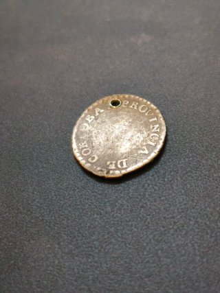 Moneda Medio Real Província de Córdoba 1850