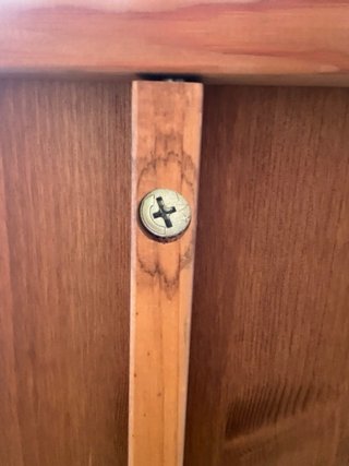 Scrivania Ikea LEKSVIK in legno