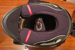 Casco Scorpion EXO-R1 EVO CARBON AIR Rally M