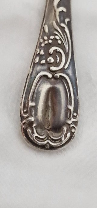Sonajero antiguo plata de ley