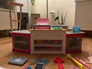 Cocina de Juguete Barbie Accesorios