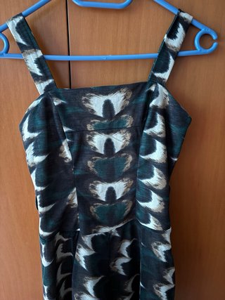 Vestido Mango Talla S Estampado