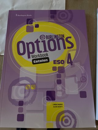burlington options workbook 4 eso