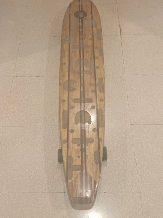 Longboard Vintage Madera