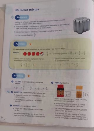 Matemáticas 6 Primaria