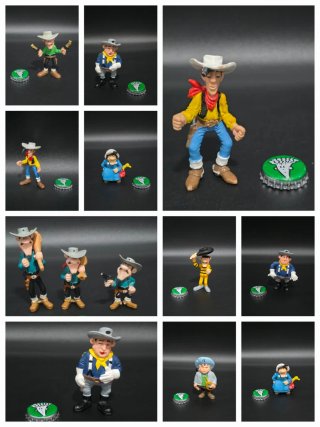 Lote Figuras Lucky Lucke Schleich