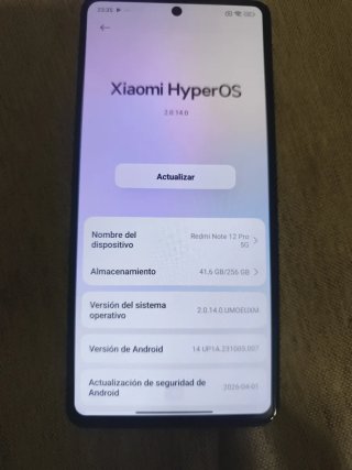 Móvil Xiaomi Redmi Note 12 Pro 5G