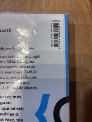 Un pinguï damunt del televisor catal