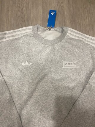 Sudadera Adidas Oasis Tour 25 Talla L Gris