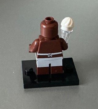 Minifigure Simpsons Homer gelataio (comp. LEGO)