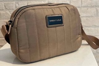 Bolso Bimba y Lola Beige Acolchado