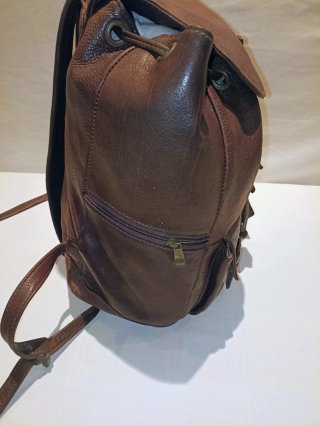 - Mochila de Cuero DYMS ORIGINAL .!!! OFERTA .!!!