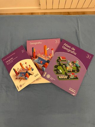 Lote completo 3º ESO Santillana + Oxford, 8 libros