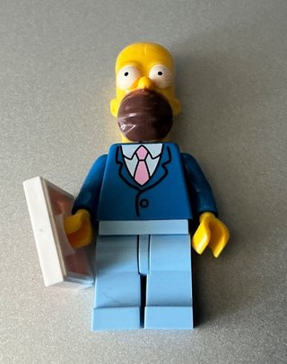 Minifigure Simpsons Homer (comp. LEGO)