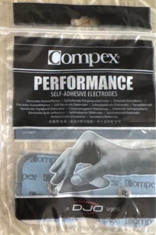 COMPEX 4 ELECTRODOS CUADRADOS NUEVOS