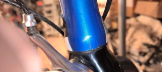 Bici de carretera MMR azul