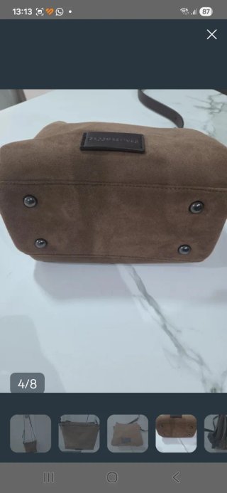 Bolso bandolera Paco Martínez marrón