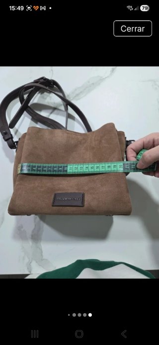 Bolso bandolera Paco Martínez marrón