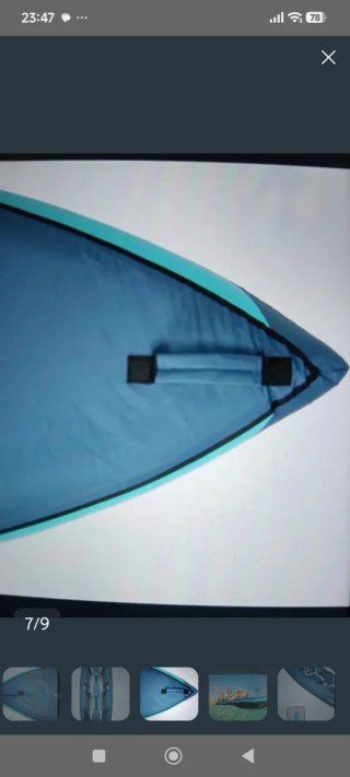 Kayak hinchable 3 plazas con remos