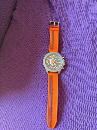 Reloj Tommy Hilfiger Hombre Naranja/Plata