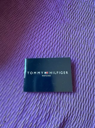 Reloj Tommy Hilfiger Hombre Naranja/Plata