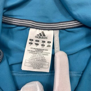 Chaqueta Adidas Vintage Azul y Blanca