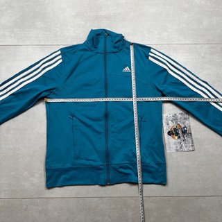 Chaqueta Adidas Vintage Azul y Blanca