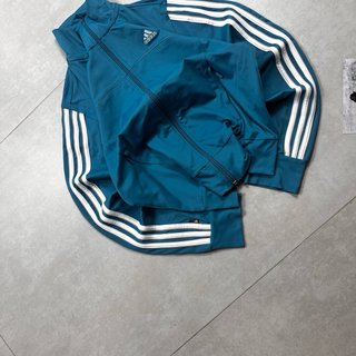 Chaqueta Adidas Vintage Azul y Blanca