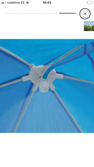 Piscina Intex con toldo 700L