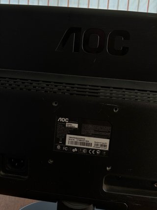 Pantalla Monitor AOC Negro
