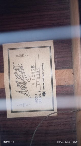 Guitarra Aspen A128SE 1987 Japón