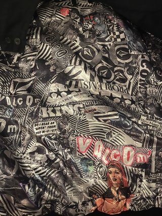 Chaqueta harrington Volcom Negra