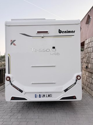 Autocaravana  BENIMAR 496  TESORO motor Ford 7,43m