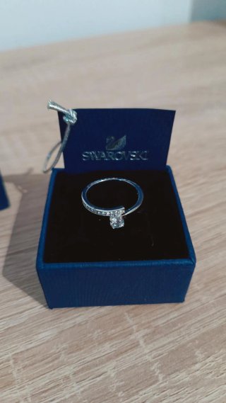 Anillo Swarovski Plata
