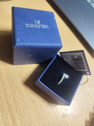 Anillo Swarovski Plata