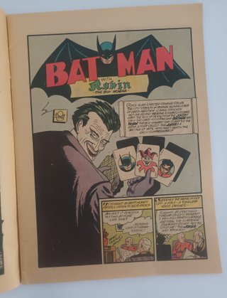 Batman. Facsímil n. 1 a gran tamaño  original Usa