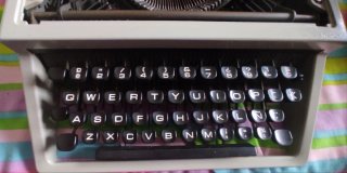 Máquina de escribir vintage