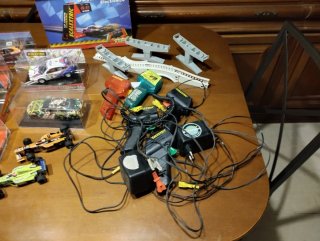 Scalextric: Caja, Pista y Accesorios