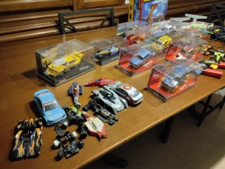 Scalextric: Caja, Pista y Accesorios