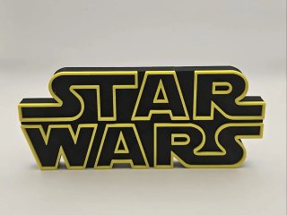 Logo Star Wars Impresión 3D