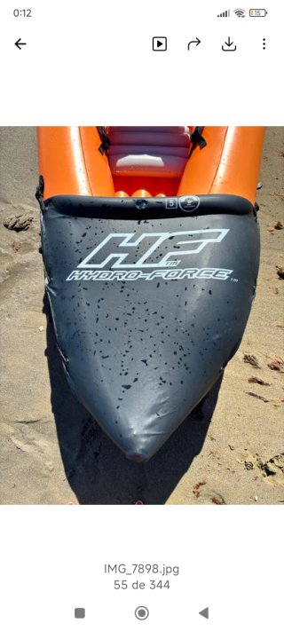 Kayak Hinchable HYDRO-FORCE HF X2 (2 Plazas)
