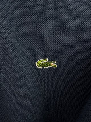 Polo Lacoste Vintage Azul Marino