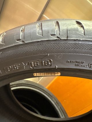 Neumáticos ocasión  bridgestone potenza 225 40 18