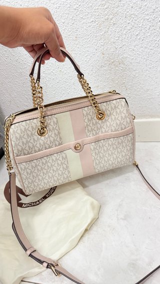 Bolso Michael Kors Piel Beige/Rosa