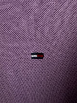 Polo Tommy Hilfiger L Lila