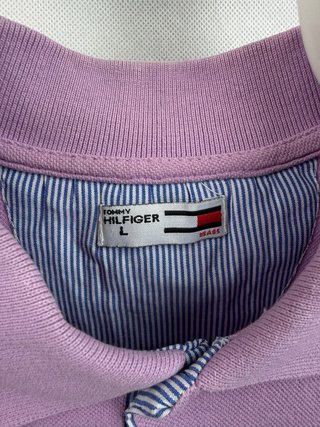 Polo Tommy Hilfiger L Lila