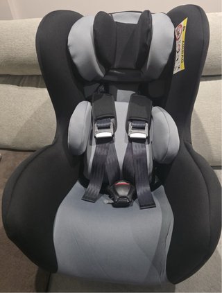 Silla de coche para bebé negra