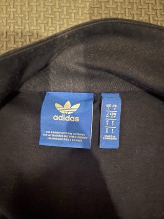 Chaqueta Adidas Azul y Blanca